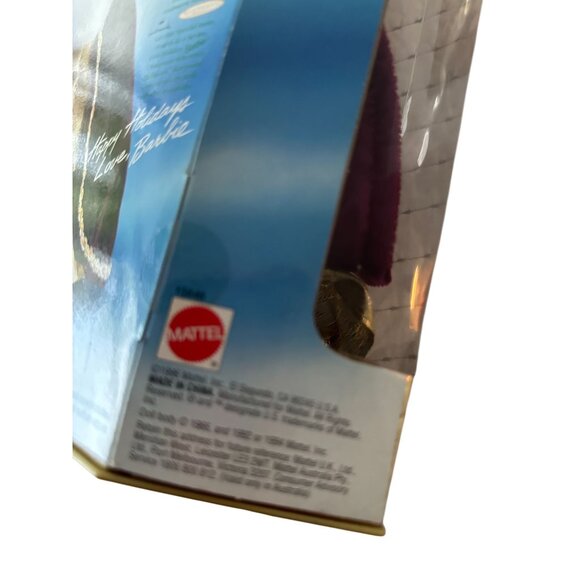 MATTEL Happy Holidays 1996 Limited Edition Blonde Barbie Doll NEW NIB - Picture 4 of 7